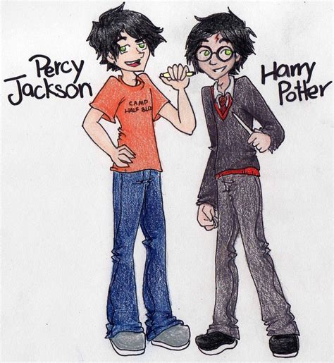 harry potter meets percy jackson.